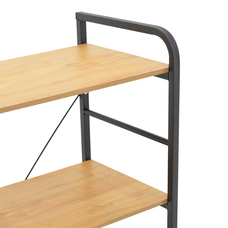 Raft de podea Depo, Pako World, MDF, Negru, 60x40x120 cm - 3 | YEO