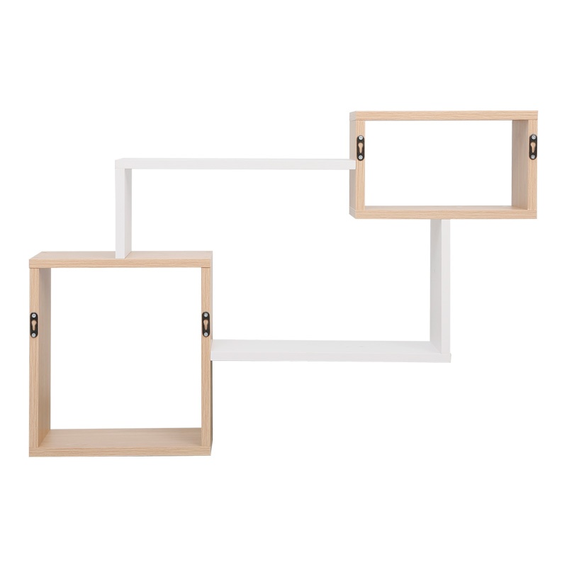 Raft perete Beldra Alb 84x15x57.8 cm - 4 | YEO