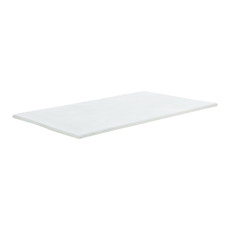 Saltea topper Casmeriane material alb spuma cu memorie 150x200x5 cm