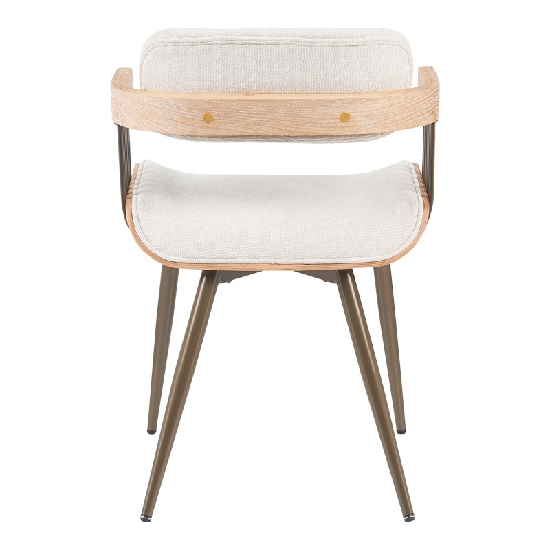 Scaun cu brate Cameo Bronz 53x49.5x75.5 cm - 4 | YEO
