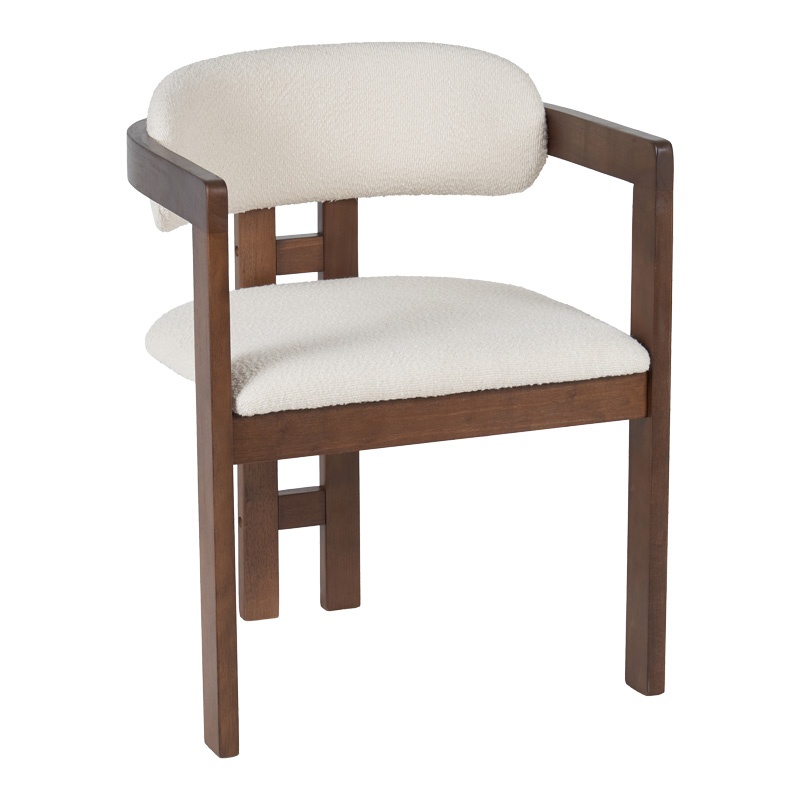 Scaun cu brate Winsor Nuc 58.5x51x76 cm