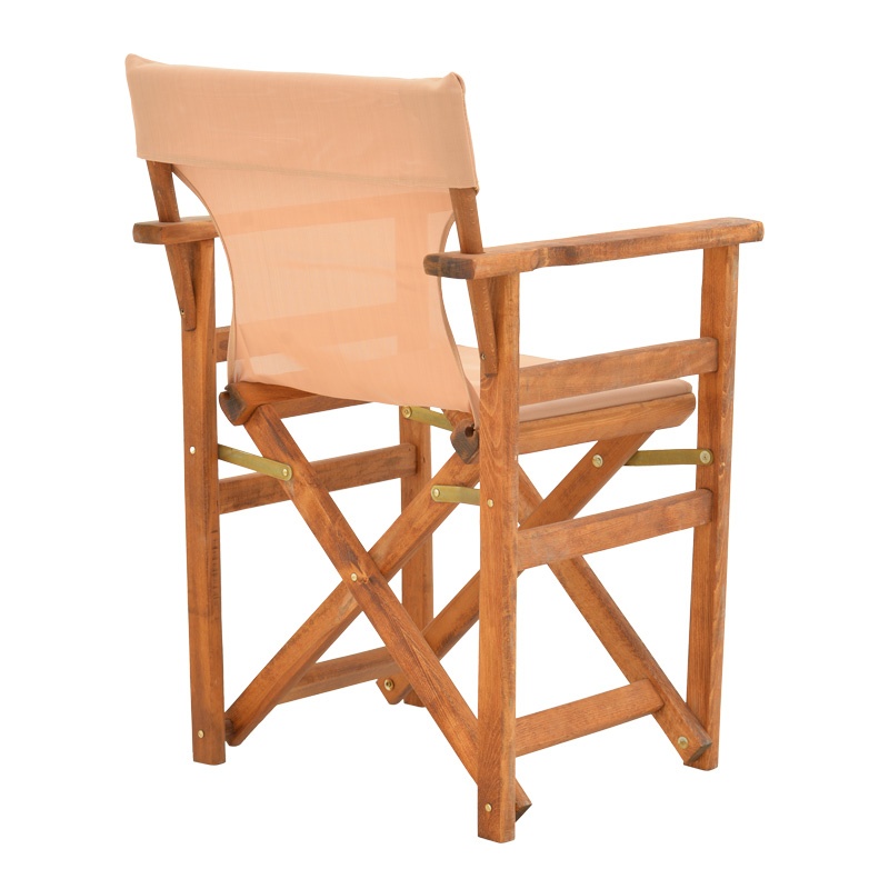Scaun de regizor Kompa, Pako World, Lemn, Fag, Textil Bej - 1 | YEO