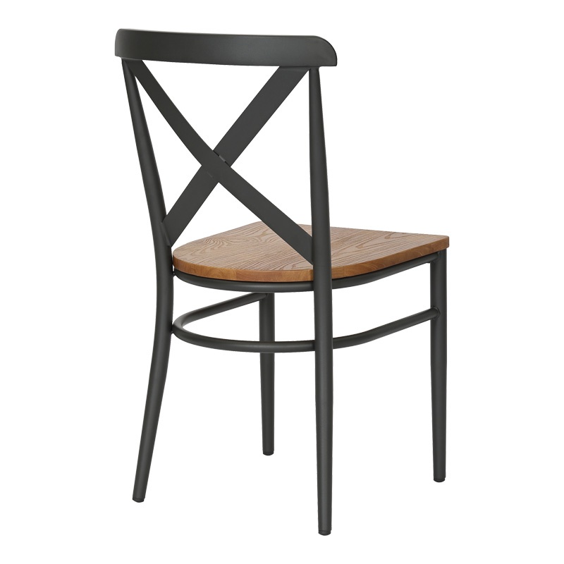 Scaun Ferona Gri inchis 52.5x44.5x84 cm - 2 | YEO