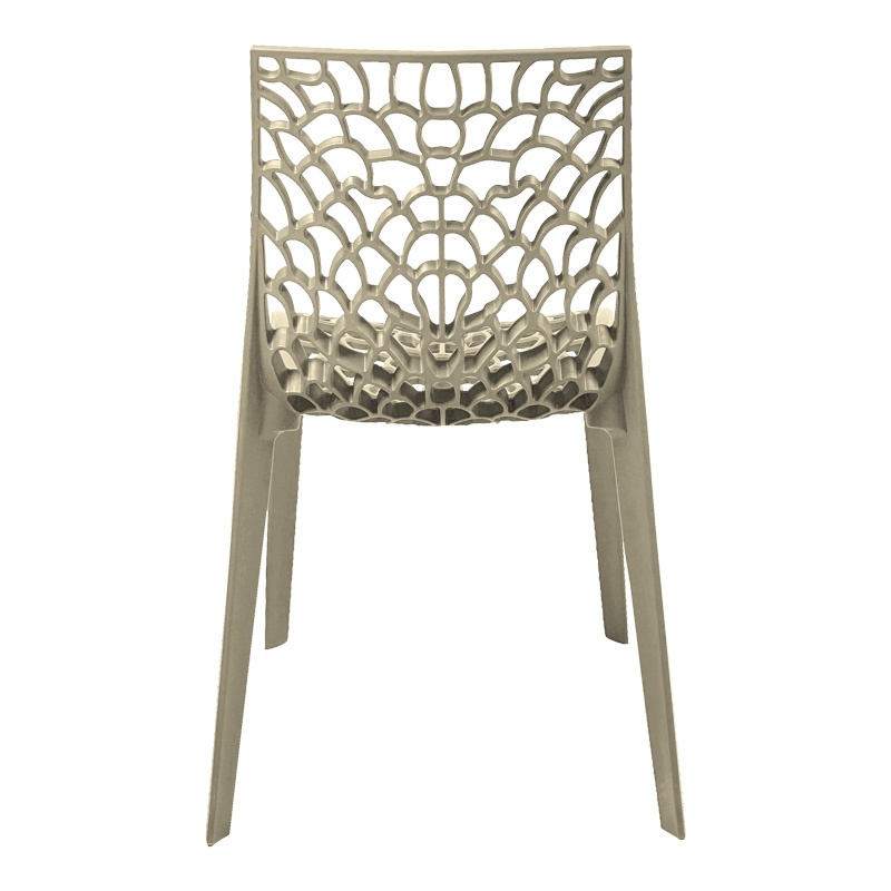 Scaun Hush, Pako World, PP, Cappuccino, 50x57x81 cm - 4 | YEO