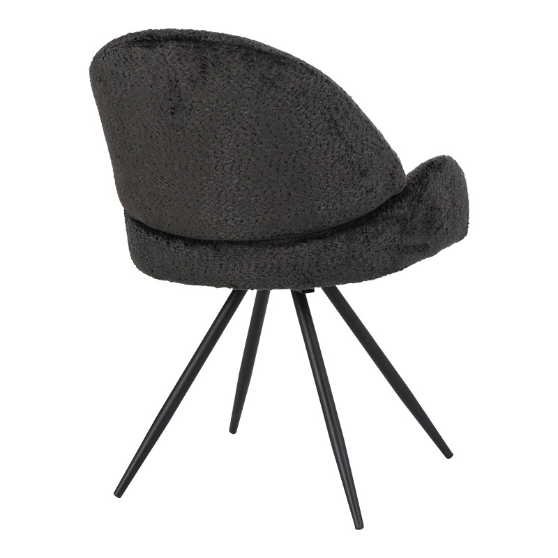 Scaun Morea, Pako World, Negru, 55x63x89 cm - 1 | YEO