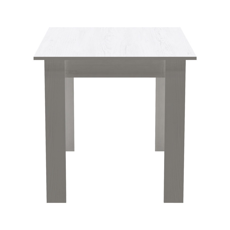 Set dining Manka-Caron, Pako World, 5 piese, Alb, 110x80x77 cm