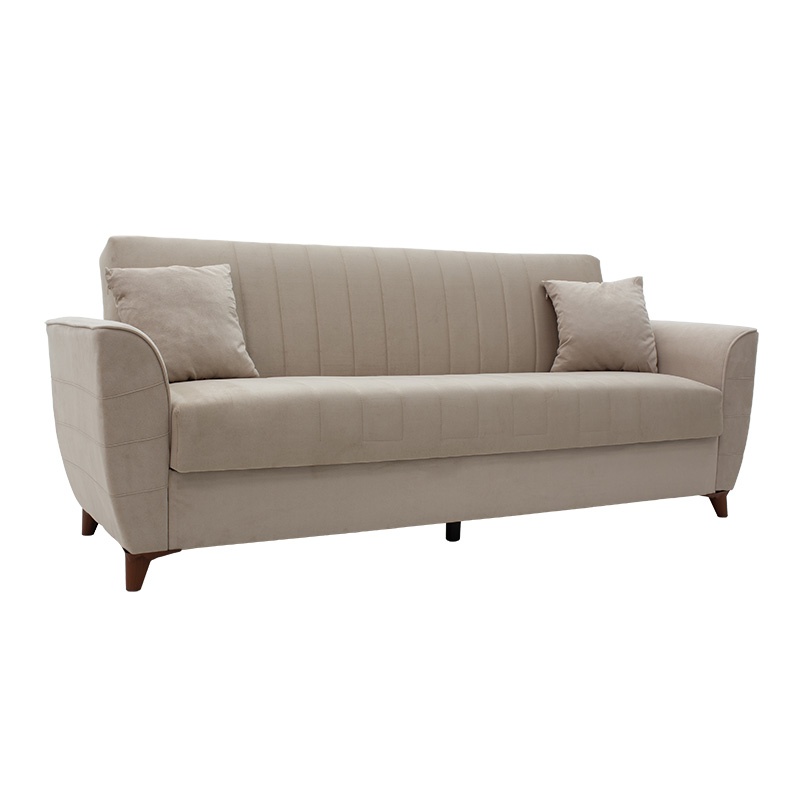 Set mobilier studenti 3 buc Living Pako World Bej 222x80x85 cm - 1 | YEO