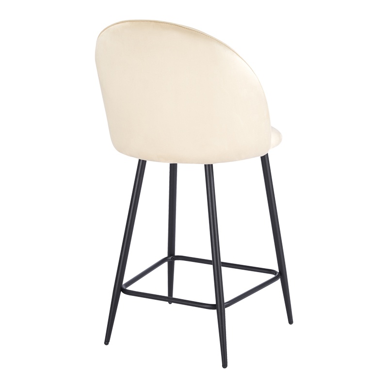 Set scaune de bar, 2 buc, Perch, Pako, Crem 50x53x99 cm - 2