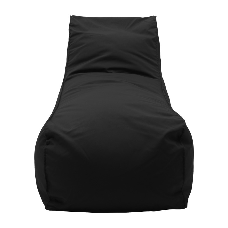 Sezlong puf de gradina Lara Negru 60x150x40 cm - 4 | YEO