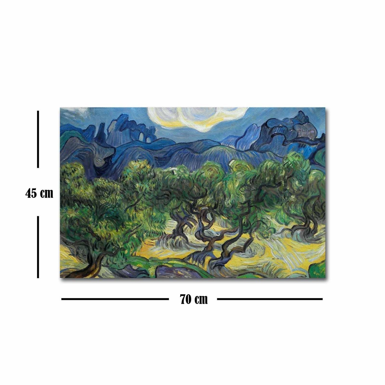 Tablou FAMOUSART Multicolor 45x70 cm - 3 | YEO