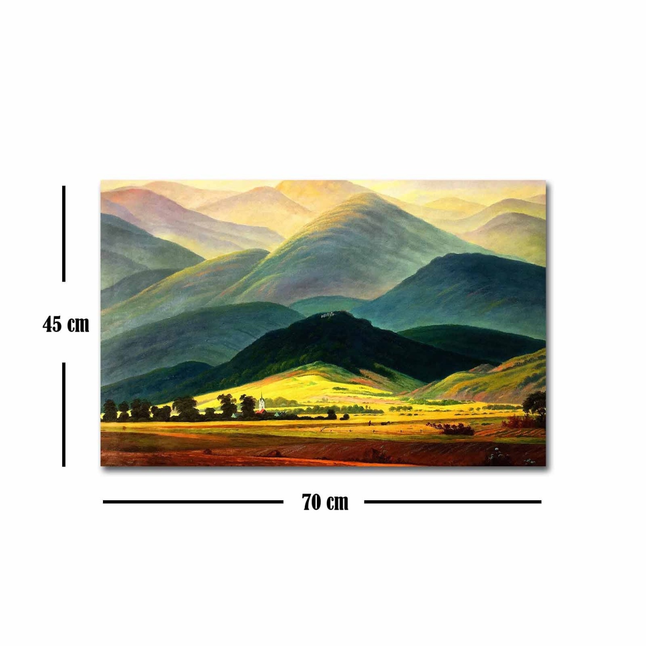 Tablou FAMOUSART Multicolor 45x70 cm - 3 | YEO