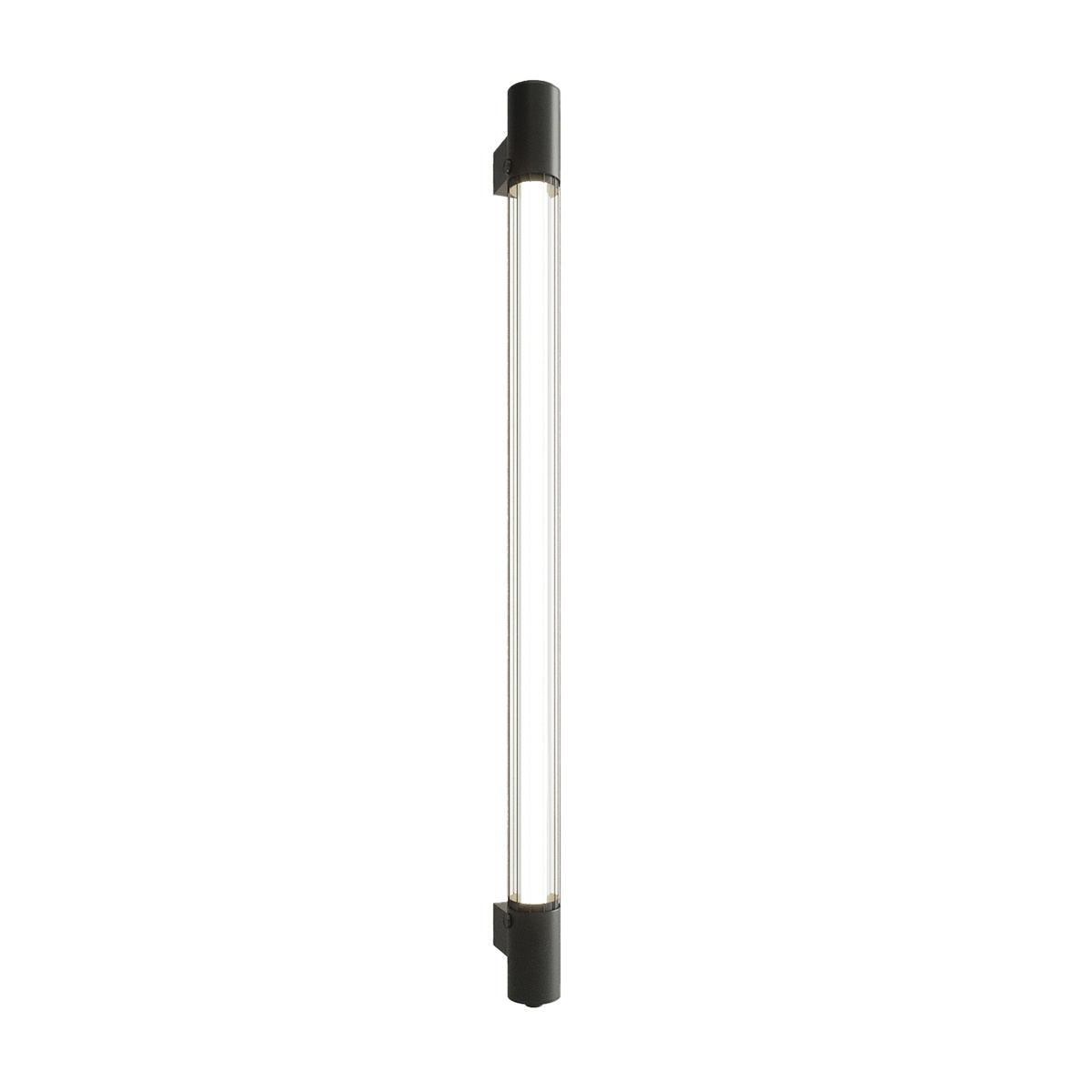 Aplica perete Valo Negru 6000K 95x8x7 cm