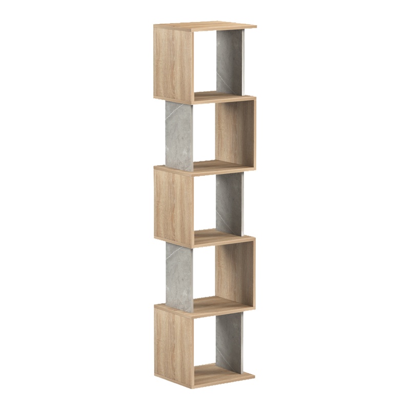 Biblioteca, Cubik, Pako, Gri 35x30x161 cm - 2