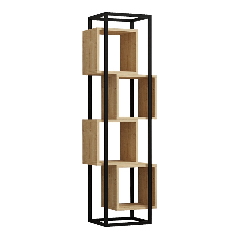 Biblioteca Gridur, Pako World, Stejar, 44x29x140 cm