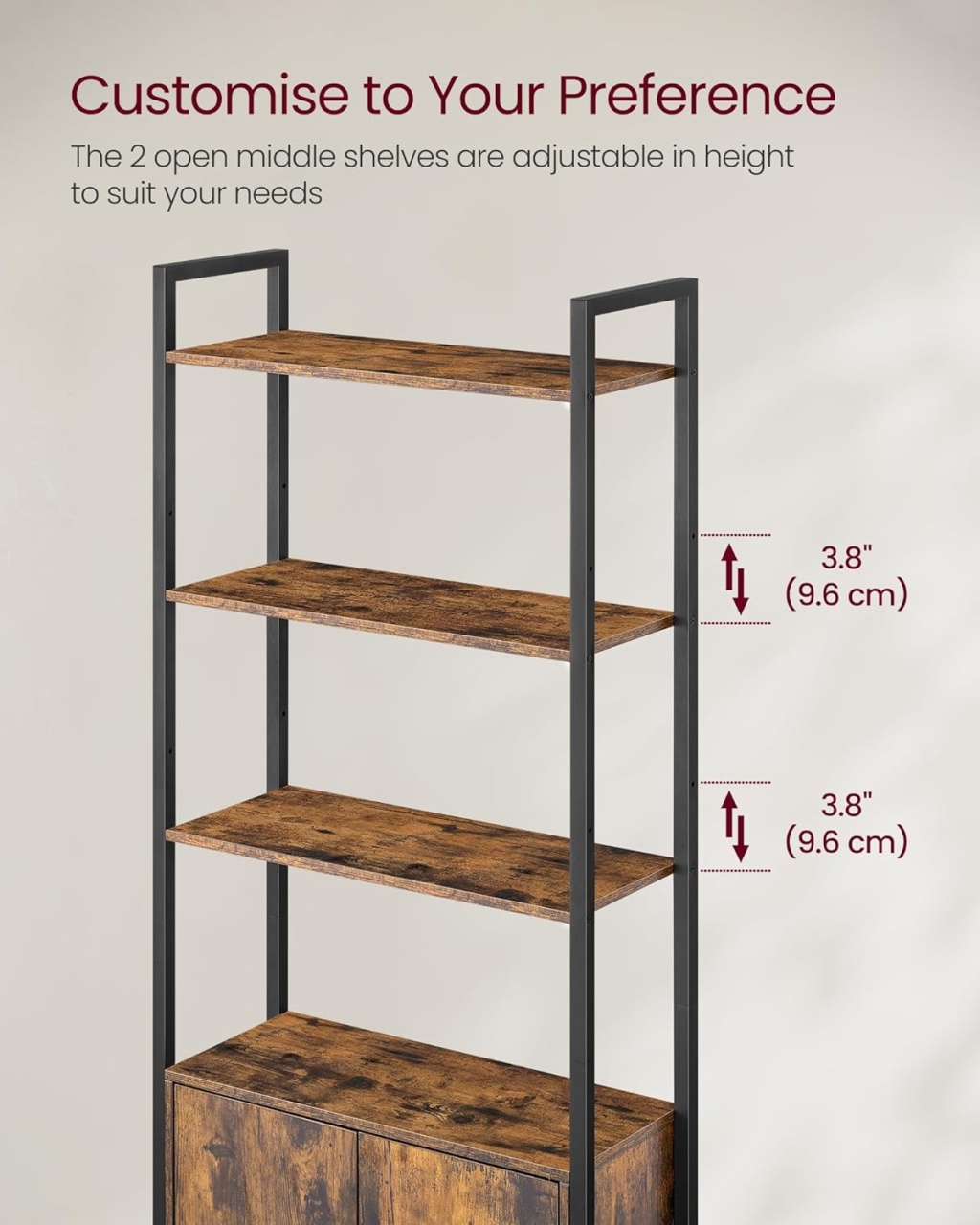 Biblioteca Maro Vasagle 24 x 60 x 159.5 cm - 1 | YEO