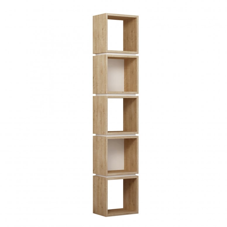 Biblioteca Multi - Oak, Alb - 1 | YEO