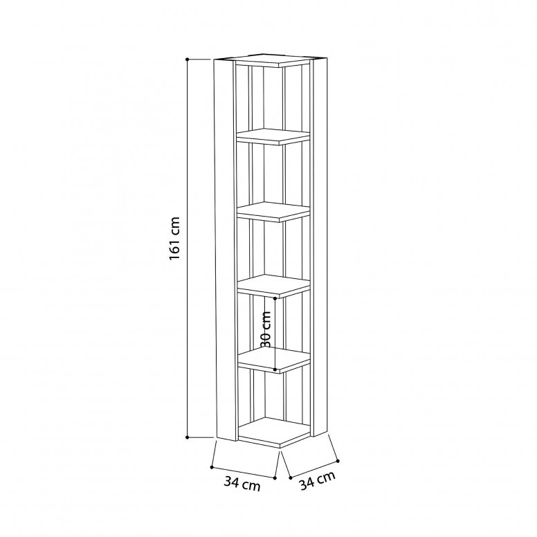 Biblioteca Nati - Alb - 2 | YEO