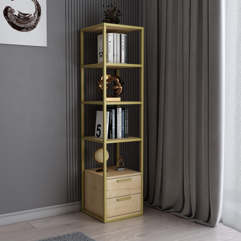 Biblioteca Robbins - Gold, Oak