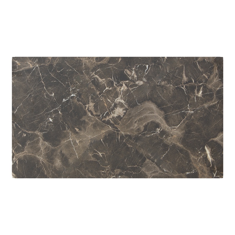 Blat de masa Verhia, Pako World, Gri inchis, Aspect marmura, 12 mm, 69x120 cm