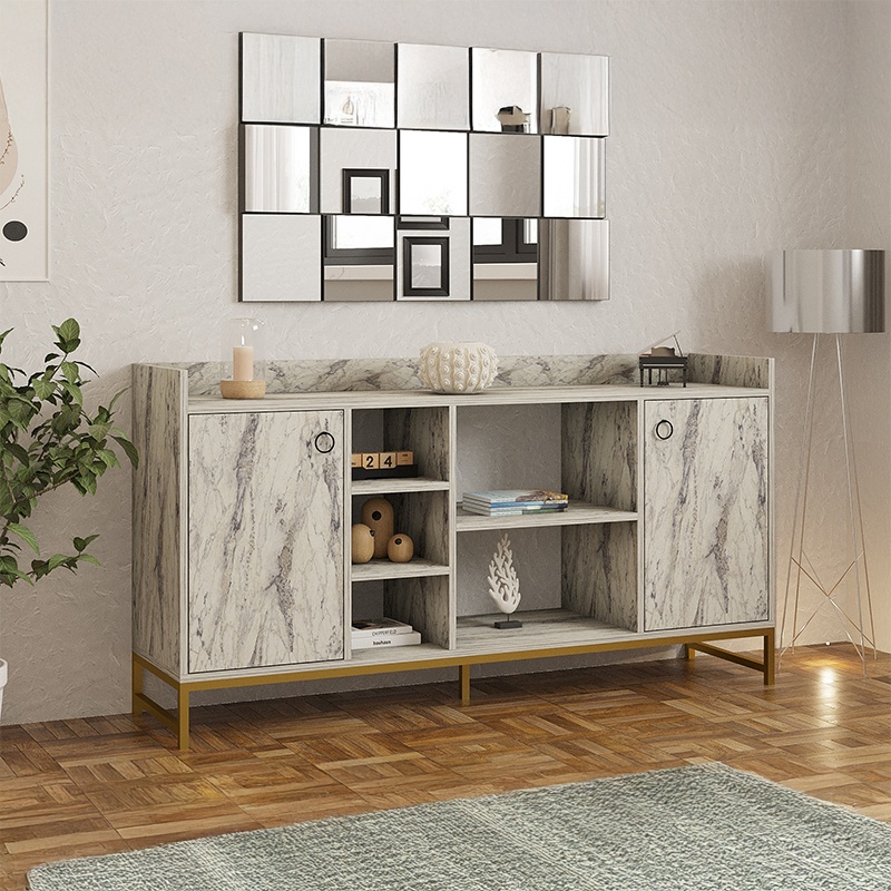 Bufet Delta, Pako World, Aspect Marmura, 160x40x85 cm - 1 | YEO