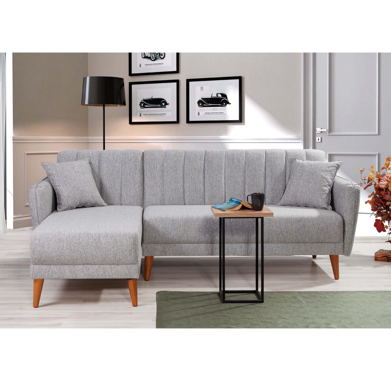 Coltar extensibil stanga Aqua Gri - 1 | YEO