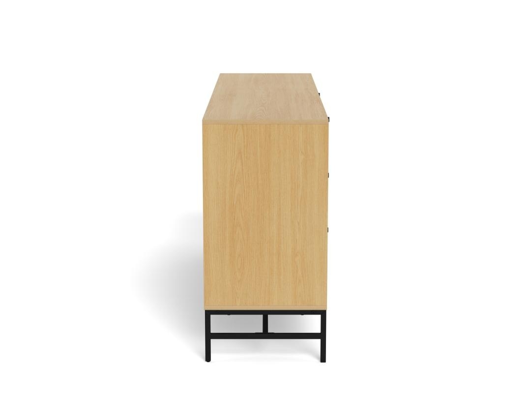Comoda Albany, Natural, 80.4x157.9x40 cm - Imagine 5