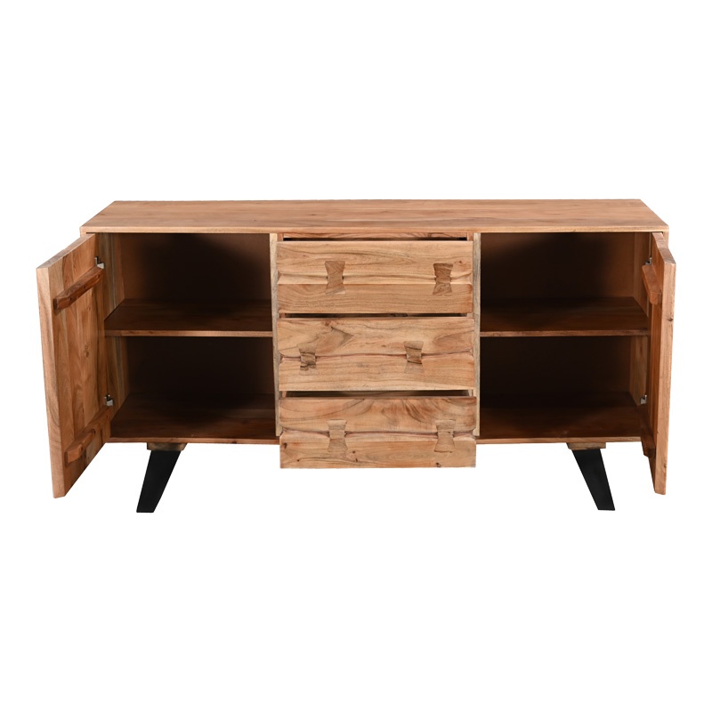 Comoda Leontina boho Natural 150x45x86 cm - 4 | YEO