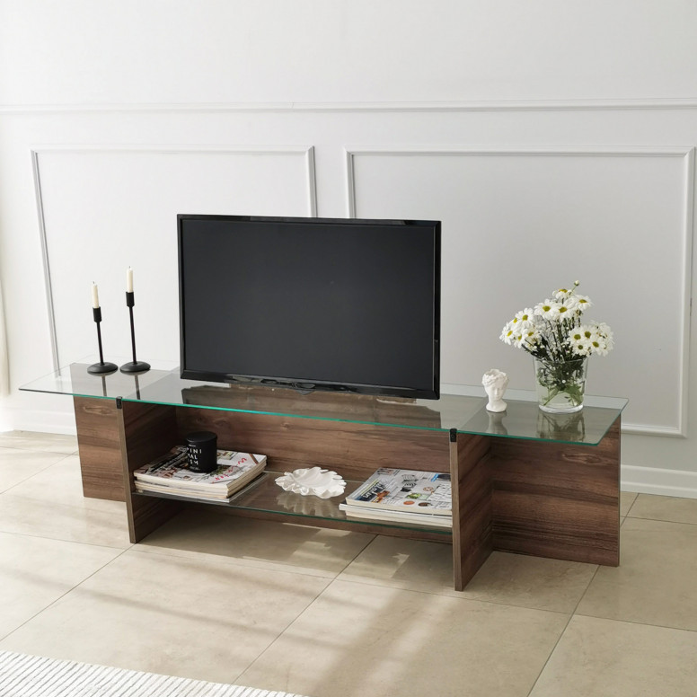 Comoda TV Escape - Walnut - 2 | YEO