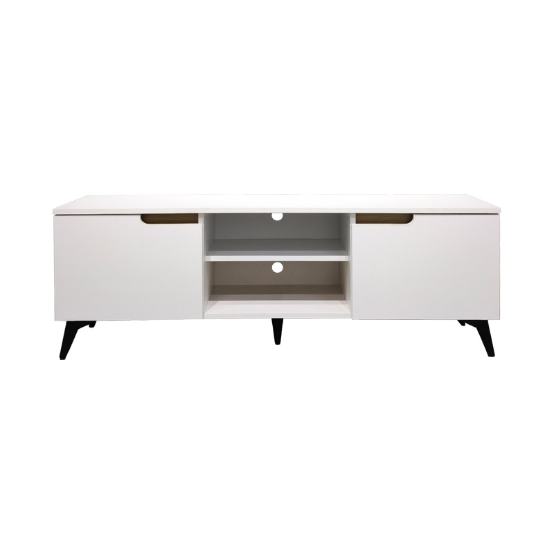Comoda TV, Kemvio, Pako, Alb 120x38x44 cm - 4