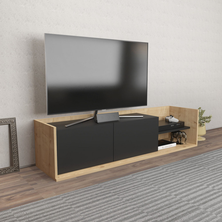 Comoda TV Krog - Oak, Antracit - 1 | YEO