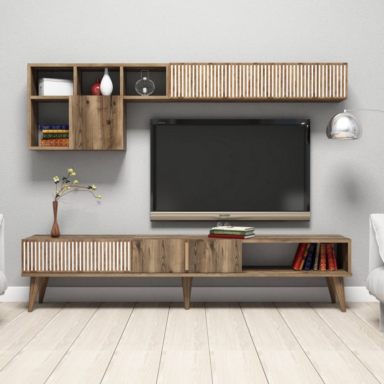 Comoda TV Milan - Walnut