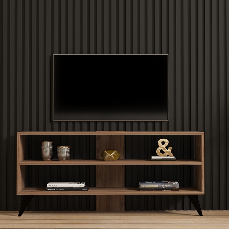 Comoda TV Prestige, Pako World, Sonoma, 120x29x50 cm - 2 | YEO
