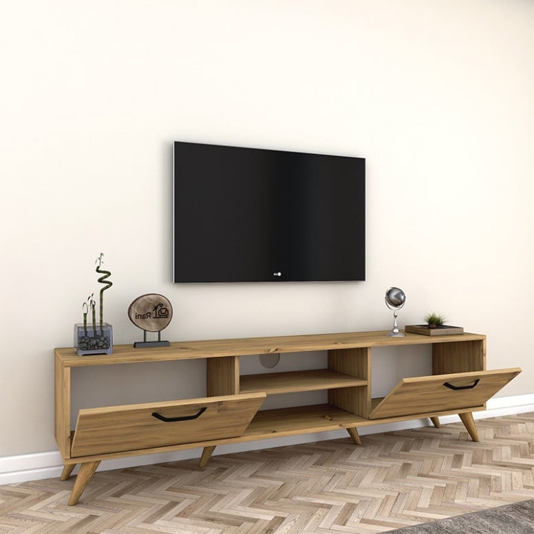 Comoda TV Sabian Oak 180x35x48 cm - 2 | YEO