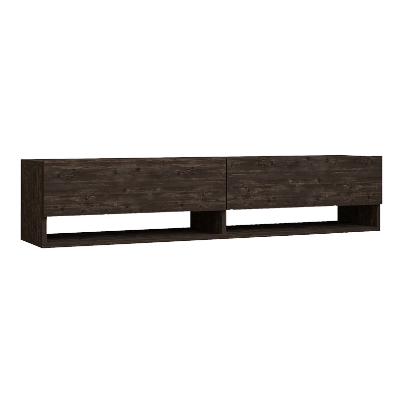 Comoda TV suspendata Melosa, Pako World, Stejar, 141x30x31 cm