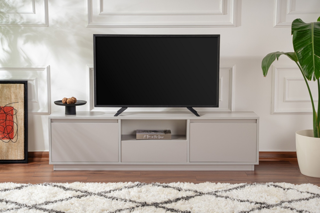 Comoda TV Vanguard Gri - 1 | YEO