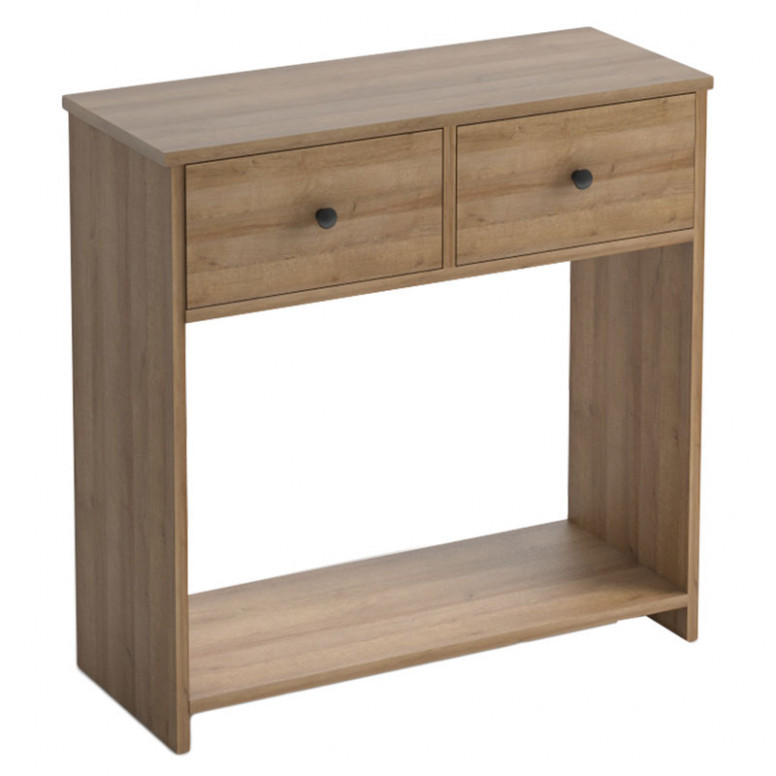 Consola Brecken Oak 90x35x90 cm