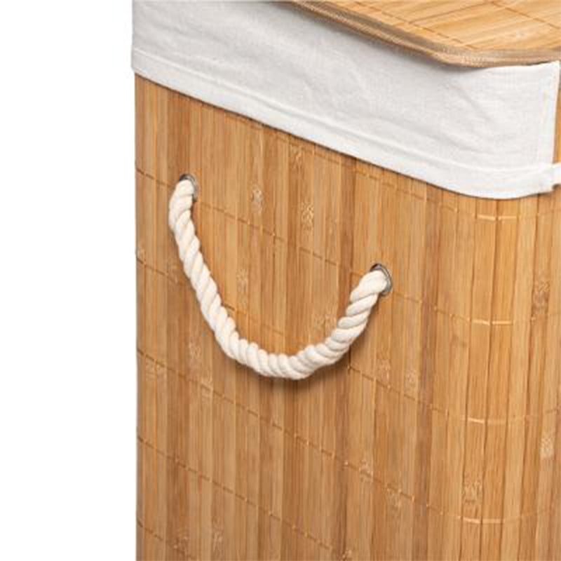 Cos de rufe Natural culoarea stejar - alb 40x30x50cm - 1 | YEO