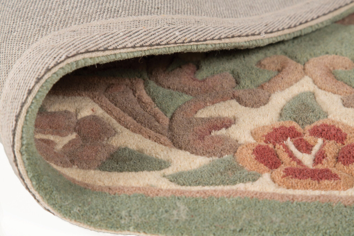 Covor Aubusson Verde 120X120 cm, rotund, Flair Rugs - 2 | YEO