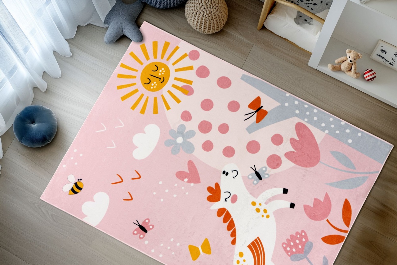 Covor copii Magic Kids ML Roz 115x160 cm - 2 | YEO