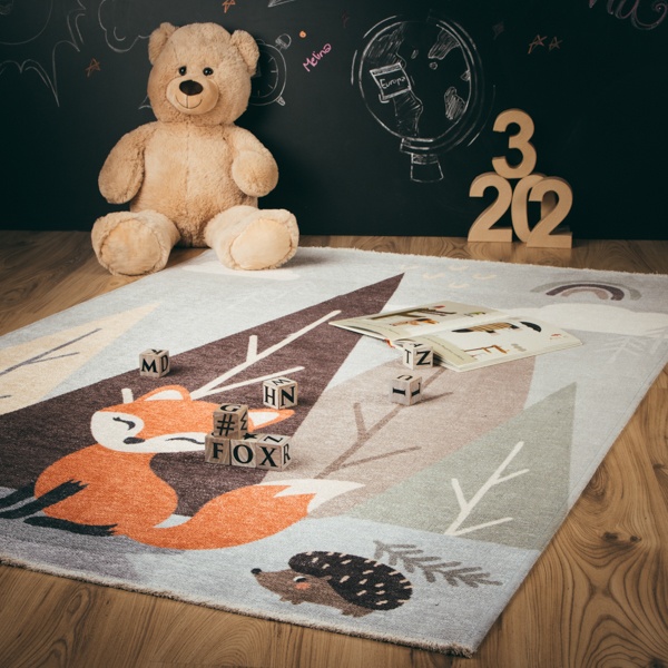 Covor eco copii My Greta Gri 115x170 cm - 3 | YEO
