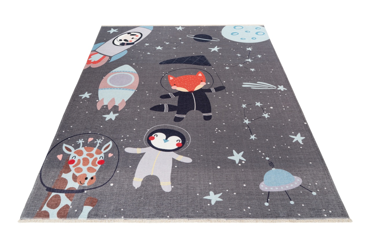 Covor eco copii My Greta Gri 115x170 cm