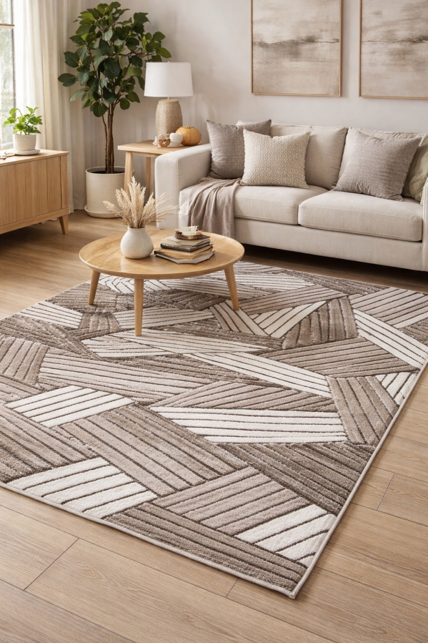 Covor, Fashion, Crem, 60x130 cm, Delta