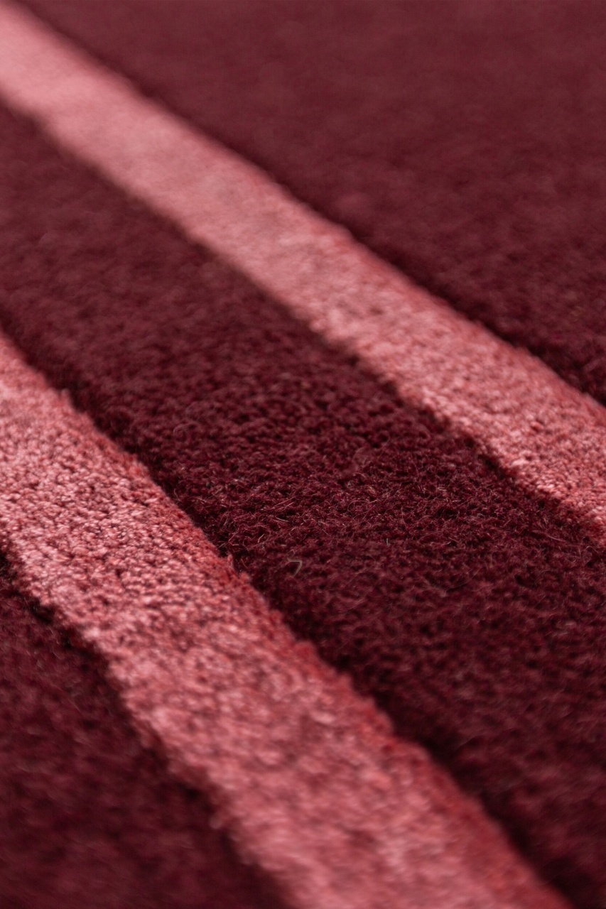 Covor Gatsby Wool Burgund 120x170 cm, Flair Rugs