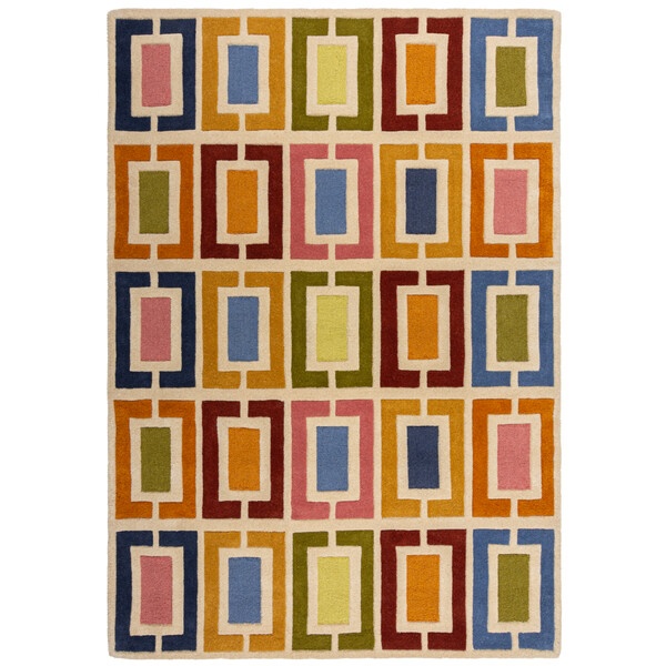 Covor Illusion Retro Blocks Multicolor 200X290 cm, Flair Rugs - 1 | YEO