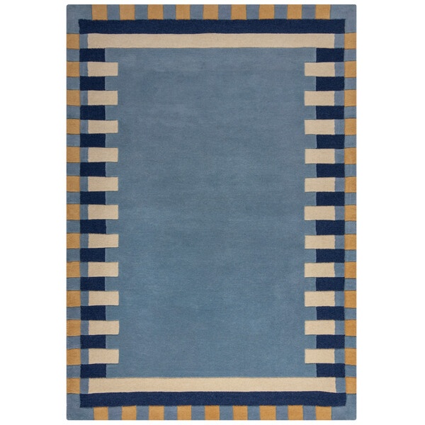 Covor Lois Scallop Kai Wool Albastru 160X230 cm, Flair Rugs - 1 | YEO