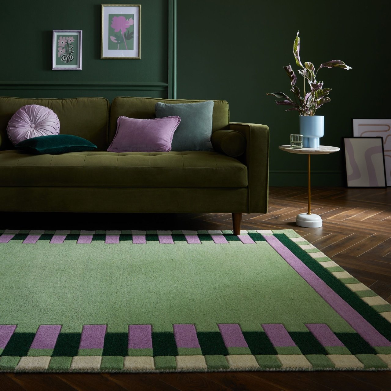 Covor Lois Scallop Kai Wool Roz 160X230 cm, Flair Rugs