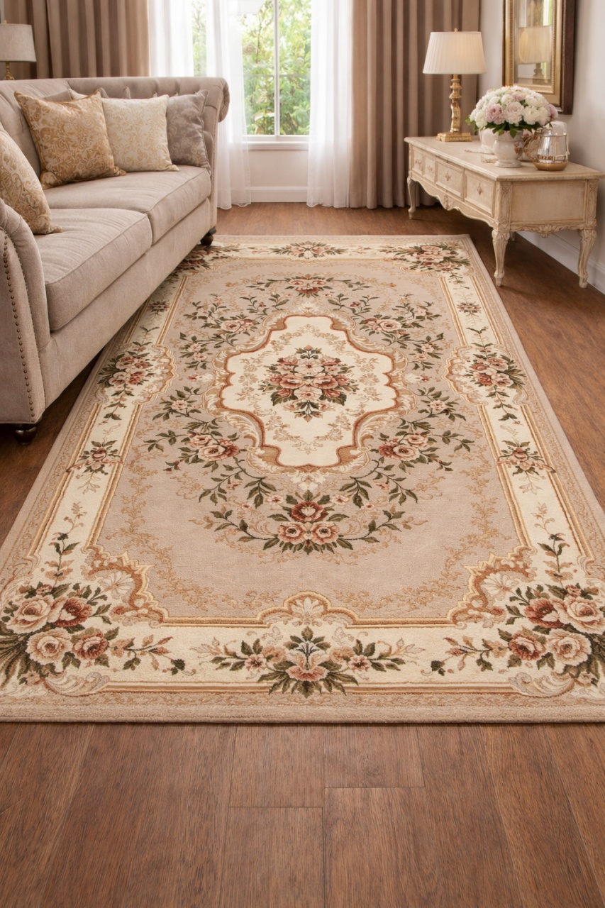 Covor, Lotos, Crem, 60x110 cm, Delta Lotos 570 100