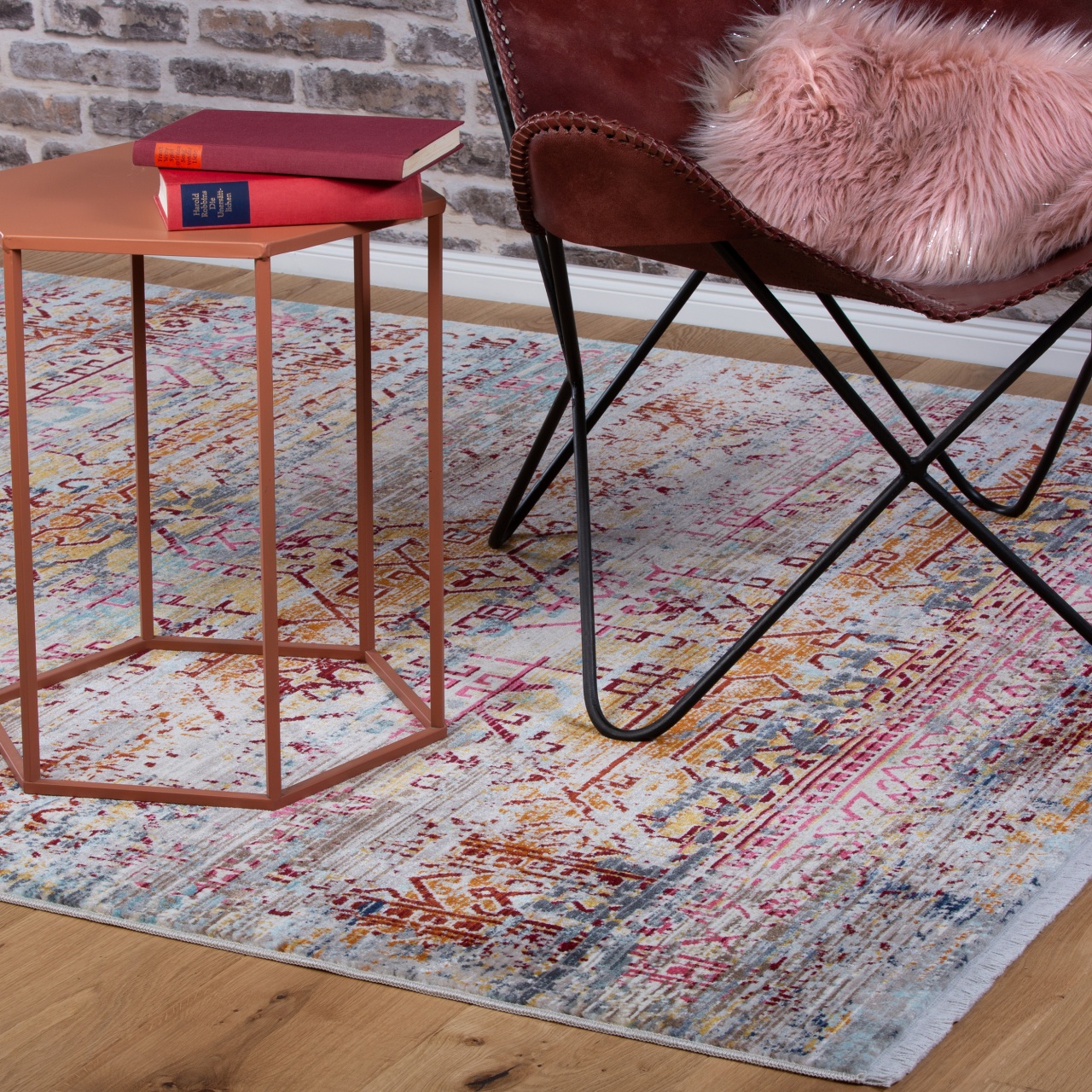 Covor My Inca Rosu 80x150 cm - 5 | YEO