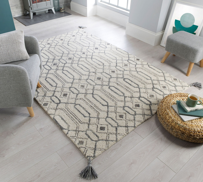 Covor Pietro Gri 160X230 cm, Flair Rugs