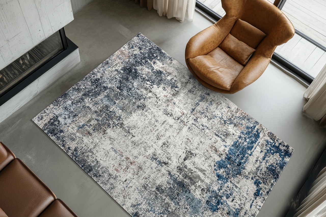 Covor Posh Albastru 80x150 cm - 3 | YEO